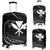 Kanaka Luggage Covers - White - Frida Style Black - Polynesian Pride