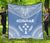 Kosrae Premium Quilt - Kosrae Flag Polynesian Chief Bluecs Version Blue - Polynesian Pride