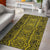 Hawaii Area Rug Polynesian Symmetry AH Rug Yellow - Polynesian Pride