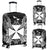 Wallis And Futuna Polynesian Luggage Covers Map Black Black - Polynesian Pride