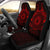 American Samoa Polynesian Car Seat Covers - Red Seal Universal Fit Red - Polynesian Pride