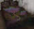 Hawaii Manta Ray Hibiscus Quilt Bed Set - Glitter Style - AH - Polynesian Pride