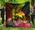 Papua New Guinea Polynesian Premium Quilt - Hibiscus and Banana Leaves - Polynesian Pride