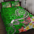 Tahiti Quilt Bed Set - Turtle Plumeria (Green) Green - Polynesian Pride