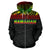 American Samoa HAWAIIAN Zip up Hoodie Polynesian Reggae - Polynesian Pride