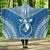 Yap Flag Polynesian Chief Hooded Blanket Hooded Blanket Blue - Polynesian Pride