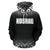 Kosrae All Over Hoodie Black Fog Style - Polynesian Pride