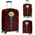 Hawaii Luggage Cover - Polynesian Tattoo Red Red - Polynesian Pride