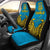 Tuvalu Car Seat Covers - Tuvalu Flag Coat Of Arms Premium - A7 - Polynesian Pride