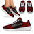 Gambier Islands Sport Sneakers - Polynesian Tattoo Red White - Polynesian Pride