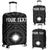 Marshall Personalised Luggage Covers - Marshall Seal With Polynesian Tattoo Style ( Black) - Polynesian Pride