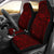 Polynesian Car Seat Cover - Polynesian Tattoo 16 Universal Fit Red - Polynesian Pride