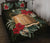 Tokelau Polynesian Quilt Bed Set - Special Hibiscus Black - Polynesian Pride