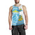 Tuvalu Rugby Men's Tank Top Special Blue - Polynesian Pride