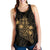 Polynesian Women's Racerback Tank - Gold Pineapple - Polynesian Pride