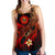 Tahiti Polynesian Women's Racerback Tank - Plumeria Flowers And Waves - Polynesian Pride