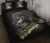 American Samoa Polynesian Eagle Custom Personalised Quilt Bed Set - American Samoa Seal Black - Polynesian Pride