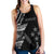 Kosrae Women's Racerback Tank - Micronesian Pattern Flash Black - Polynesian Pride