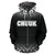 Chuuk All Over Zip up Hoodie Black Fog Style - Polynesian Pride