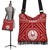 Tahiti Crossbody Boho Handbag - Tahiti Seal In Polynesian Tattoo Style (Red) - Polynesian Pride