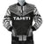 Tahiti Polynesian Chief Men's Bomber Jacket - Black Version Black - Polynesian Pride