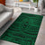 Hawaii Area Rug Polynesian Seamless AH Rug Green - Polynesian Pride