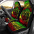 Seahorse Polynesian Car Seat Covers - Polynesian Tattoo Reggae Universal Fit Reggae - Polynesian Pride