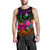 YAP Personalised Men's Tank Top - Summer Hibiscus - Polynesian Pride