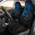American Samoa Car Seat Covers - American Samoa Seal Blue Turtle Hibiscus Universal Fit BLUE - Polynesian Pride