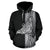 Hawaii All Over Custom Zip up Hoodie Mantafish Polynesian Style - Polynesian Pride