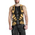 Palau Men Tank Top - Polynesian Tattoo Gold Gold - Polynesian Pride