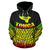 Tonga Polynesian Zip up Hoodie Reggae Pride Map and Seal - Polynesian Pride