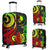 Yap Micronesian Luggage Covers - Reggae Tentacle Turtle Black - Polynesian Pride