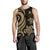 Yap Men's Tank Top - Gold Tentacle Turtle - Polynesian Pride