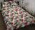 Tropical Palm Leaf White Quilt Bed Set - Polynesian Pride