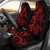 Samoa Polynesian Car Seat Covers - Red Tentacle Turtle Universal Fit Red - Polynesian Pride