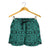 Polynesian Lauhala Mix Turquoise Women's Short - Polynesian Pride