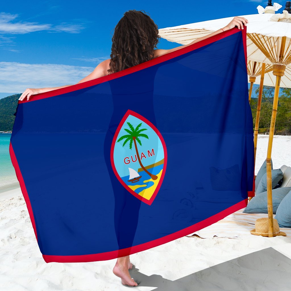 Guam Sarong - Guam Flag SARONG ONE SIZE Guam Flag - Polynesian Pride