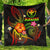 Polynesian Hawaii Premium Quilt - Legend of Kanaka Maoli (Reggae) - Polynesian Pride