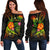 Federated States of Micronesia Polynesian Personalised Off Shoulder Sweater - Legend of FSM (Reggae) - Polynesian Pride