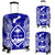 Guam Polynesian Luggage Covers Map Blue Blue - Polynesian Pride