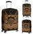 Tuvalu Polynesian Luggage Covers Map Gold Gold - Polynesian Pride