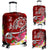 Tahiti Custom Personalised Luggage Covers - Turtle Plumeria (Red) - Polynesian Pride