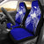 Papua New Guinea Car Seat Cover - Papua New Guinea Flag Map Blue Universal Fit Blue - Polynesian Pride