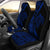 Hawaii Turtle Map Polynesian Car Seat Covers - Blue - Circle Style - Polynesian Pride