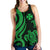 Wallis and Futuna Women's Racerback Tank - Green Tentacle Turtle - Polynesian Pride