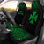 Wallis And Futuna Car Seat Covers - Wallis And Futuna Coat Of Arms Polynesian Tattoo Fog Green Universal Fit Green - Polynesian Pride