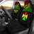 Wallis And Futuna Car Seat Covers - Wallis And Futuna Reggae Coat Of Arms Polynesian Tattoo Universal Fit Reggae - Polynesian Pride