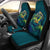 Polynesian Car Seat Covers - Sea Turtle's Head Universal Fit Green - Polynesian Pride