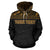 American Samoa All Over Custom Hoodie Polynesian Gold - Polynesian Pride